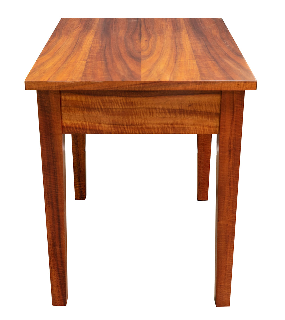 Stylish Plantation Nightstand with Drawer - Solid Wood Bedside Table for Bedroom Decor - Perfect for Small Spaces & Modern Home Interiors