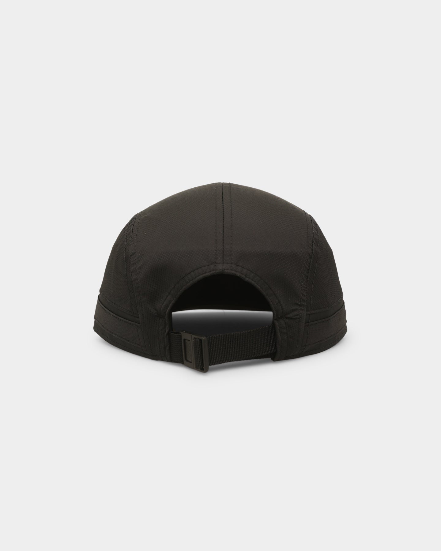 Adidas Tech 5 Panel Strapback Cap - Black Adjustable Baseball Hat for Men & Women - Perfect for Running, Gym, Sports & Outdoor Activities