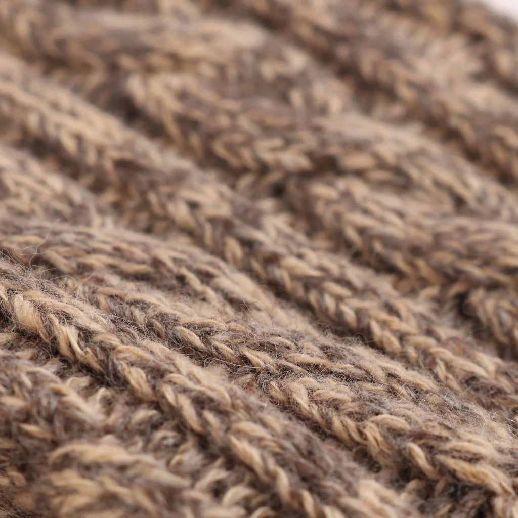 Premium Men's Handmade Cable Knit Cashmere & Cotton Socks - Ultra Soft Winter Warm Socks for Indoor & Outdoor Activities