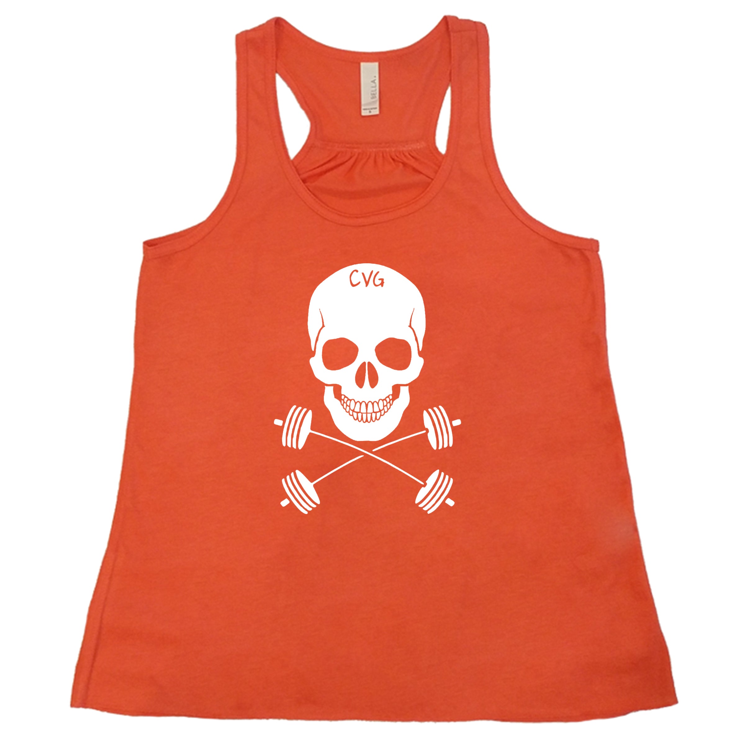 Skull & Barbell Crossbones T-Shirt - Men's Graphic Tee for Gym, Workout & Weightlifting - Perfect for Bodybuilding, Powerlifting & Fitness Enthusiasts