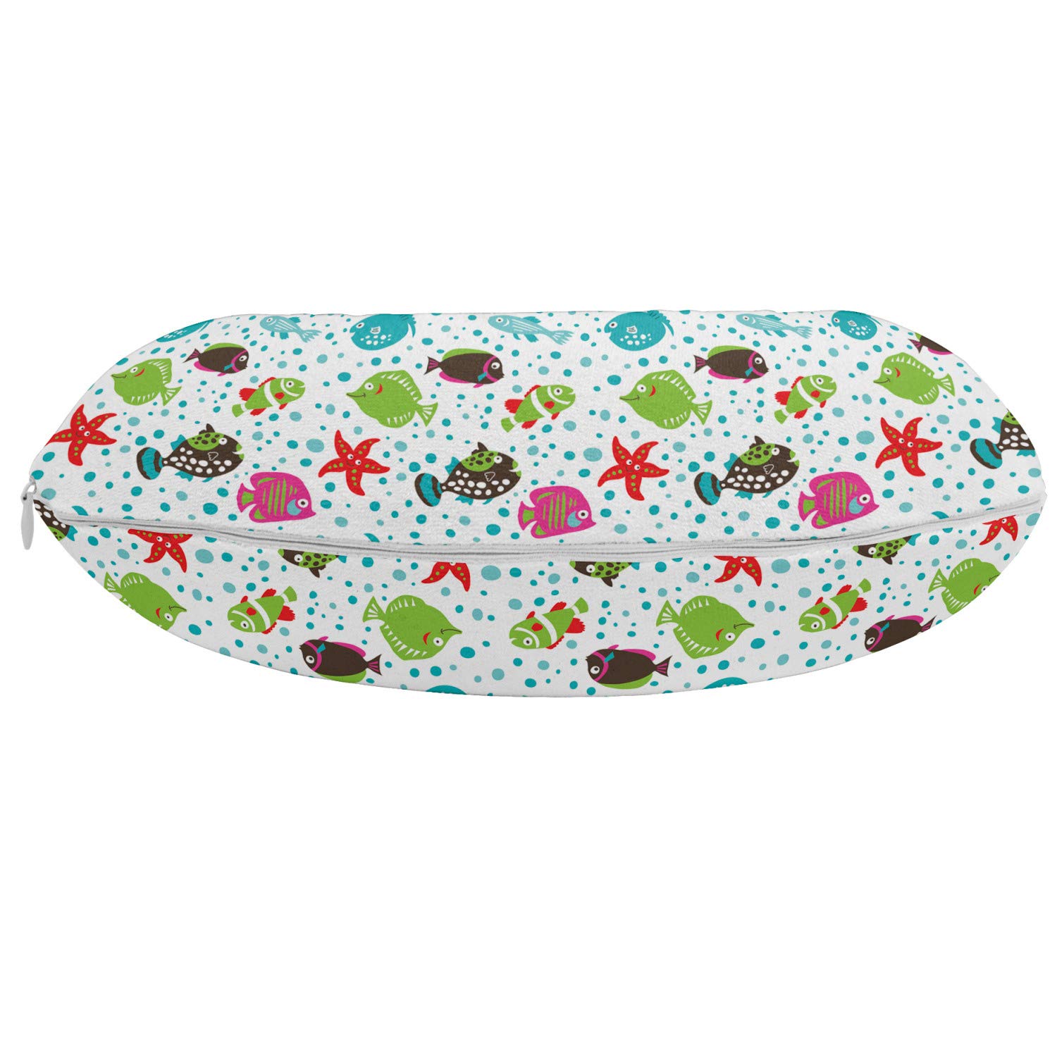 Ambesonne Memory Foam Travel Neck Pillow - 12