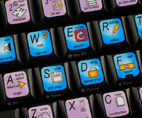 Archicad Keyboard Decals - Custom Design for Architects & Designers