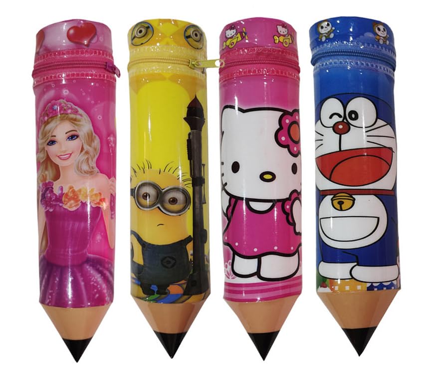Pink Doll, Minion, Hello Catty & Doremon