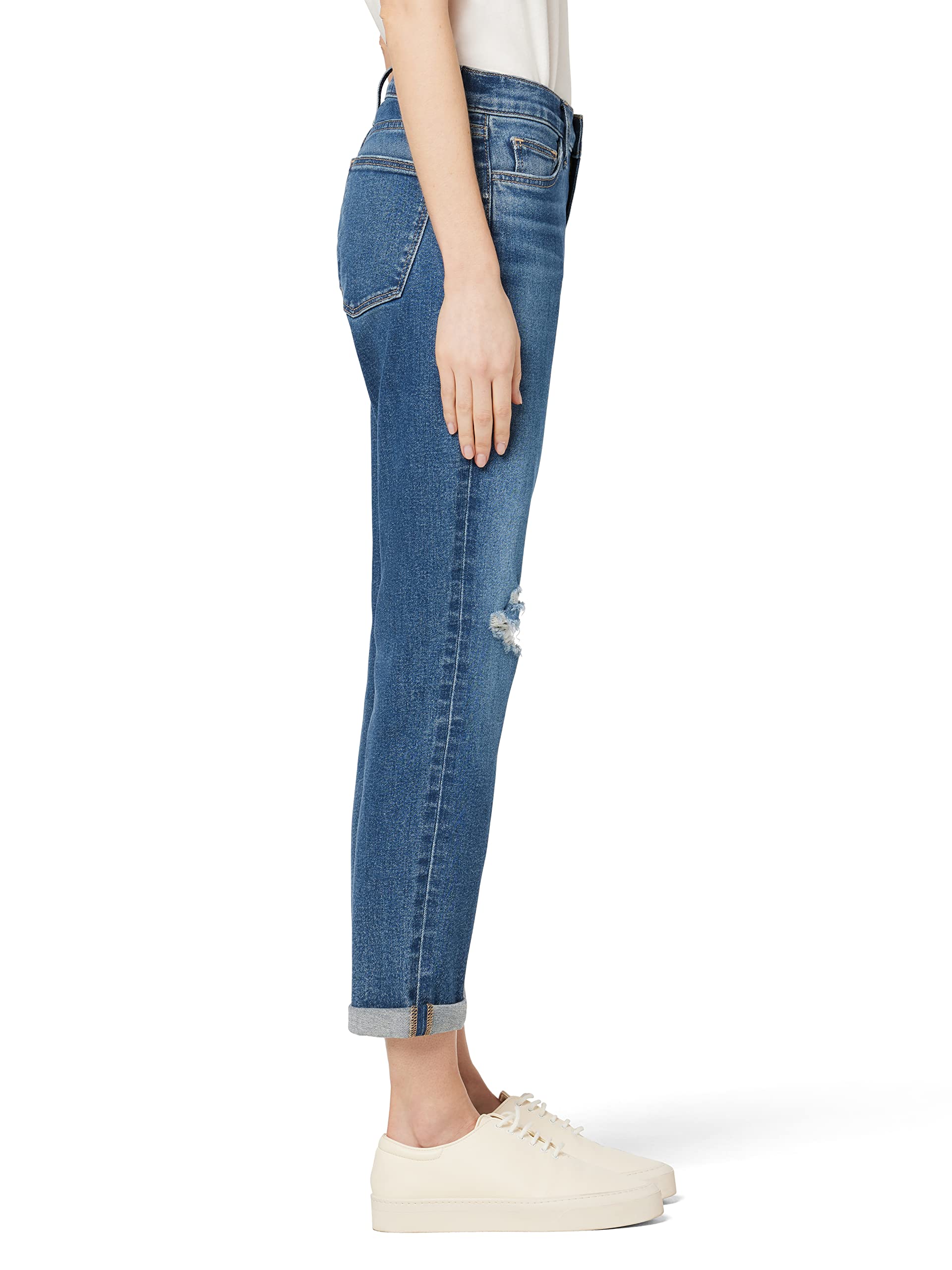 Joe's Women's The Bobby Boyfriend Jeans - High Waist Distressed Denim Pants for Casual & Streetwear Outfits | Perfect for Everyday Wear, Date Nights & Weekend Looks