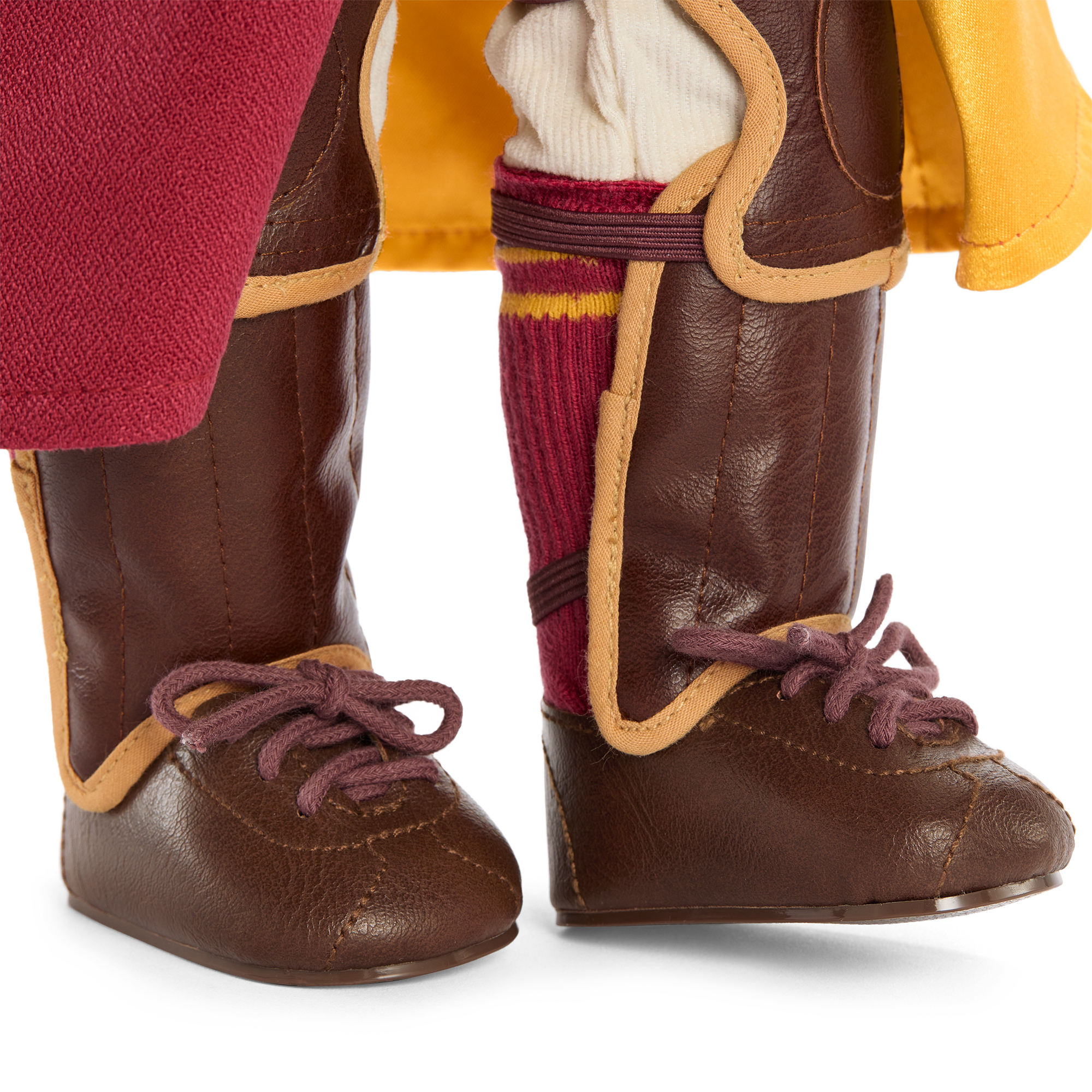 American Girl Gryffindor Quidditch Uniform Costume for 18 Inch Dolls - Perfect for Harry Potter Themed Play & Collectible Displays