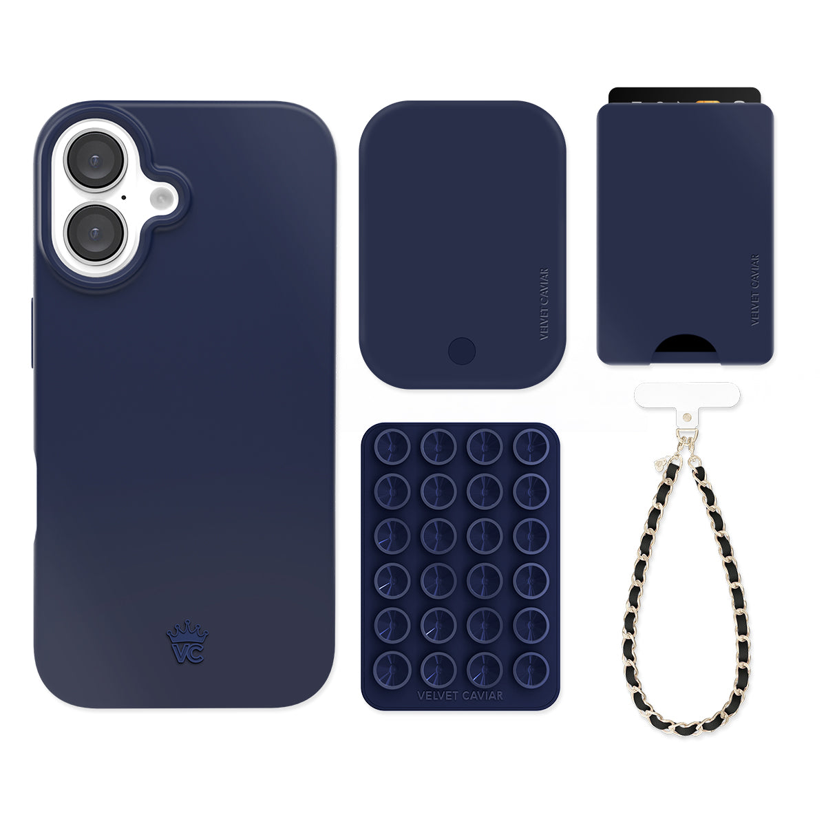 Admiral Navy iPhone Wallet Case with Card Holder - Slim Protective Phone Cover for iPhone 13/14/15 Pro Max - Perfect for Travel, Shopping & Everyday Use