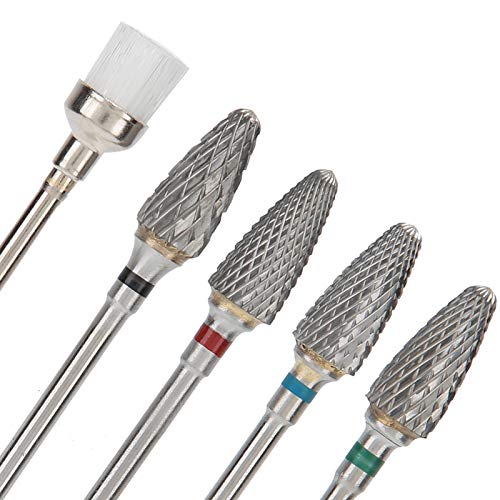 Premium Nail Grinding & Polishing Heads for Manicure – Dead Skin Remover for Professional & Home Nail Salons – Perfect for Pedicures, Acrylic Nails & Gel Polish Prep
