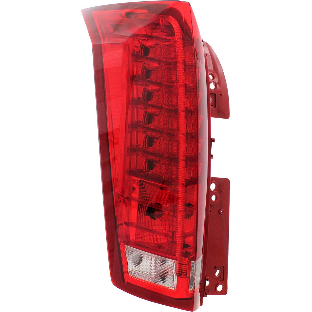 KarParts360 Left Driver Side LED Tail Light Assembly for 2010-2016 Cadillac SRX - Direct Replacement for GM2800255 & 22774014 - Includes Bulbs | Perfect for Night Driving & Enhanced Vehicle Safety