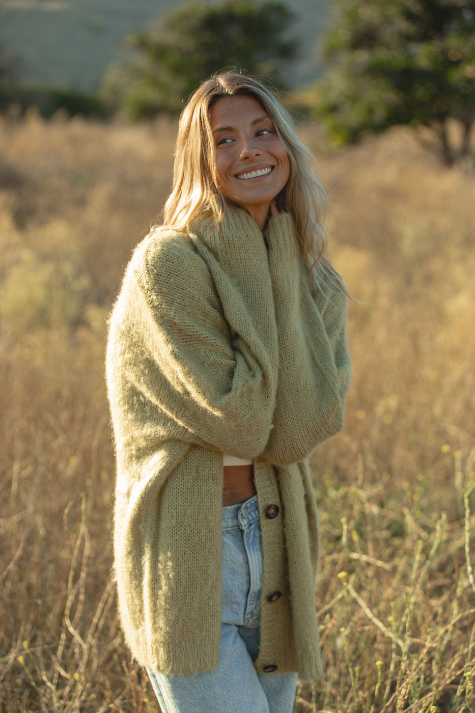 Amelia Button Down Cardigan for Women - Soft & Stylish Open Front Sweater | Perfect for Office, Casual Outfits & Layering