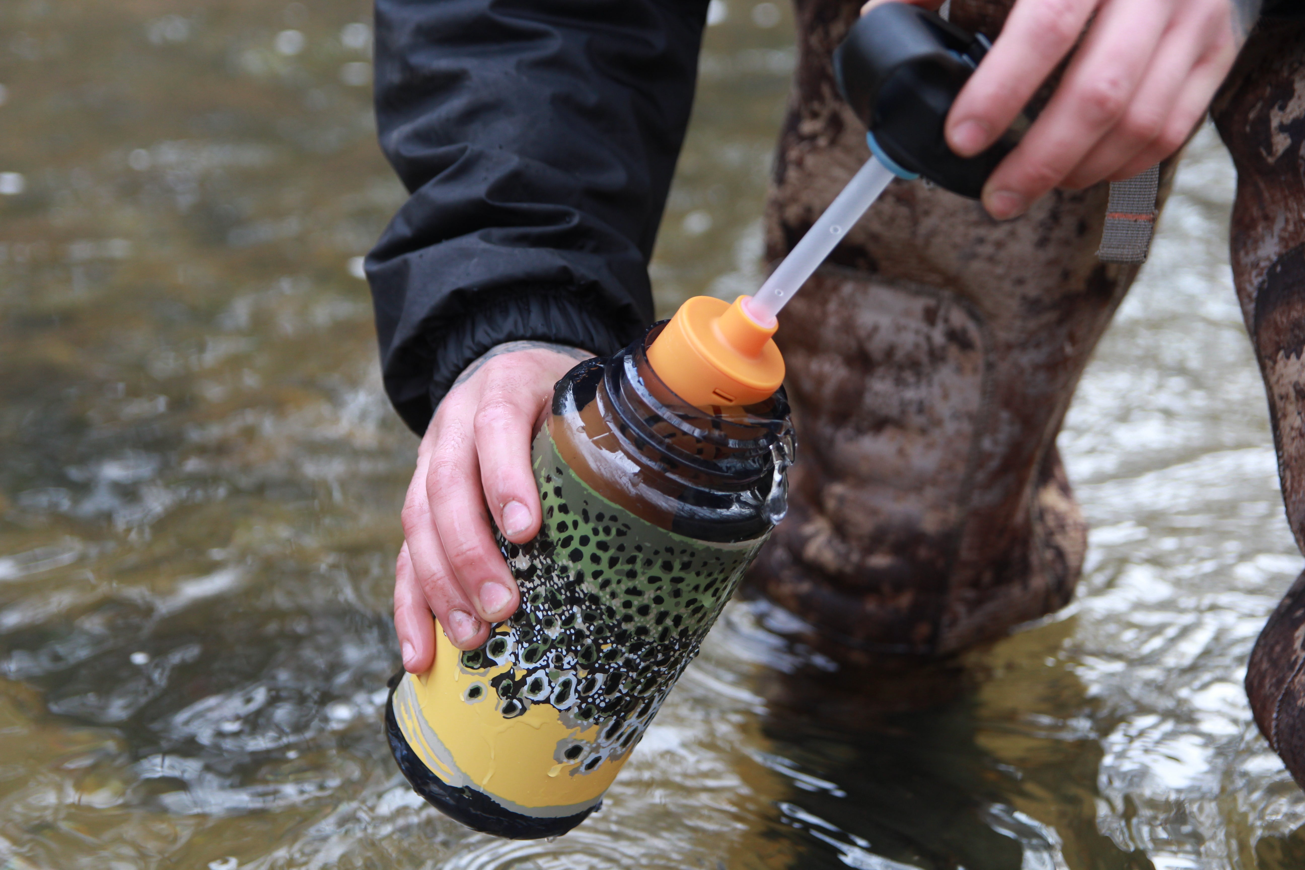 Nalgene OG RepYourWater Water Bottle - 32oz & 48oz BPA-Free Leak Proof Wide Mouth - Perfect for Hiking, Camping, Gym & Outdoor Activities