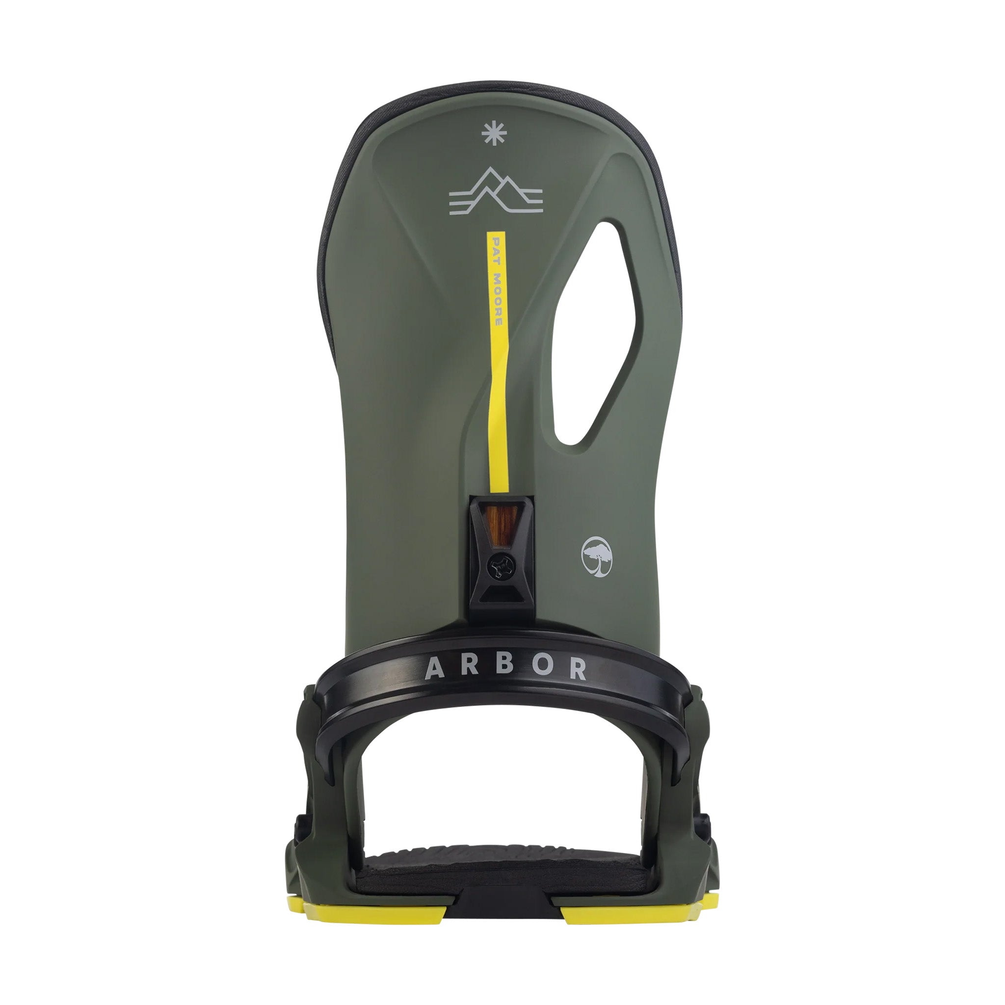 Arbor Cypress Pat Moore Snowboard Binding 2025 - All-Mountain Freestyle Snowboard Bindings for Men & Women | Perfect for Park, Powder & Backcountry Riding