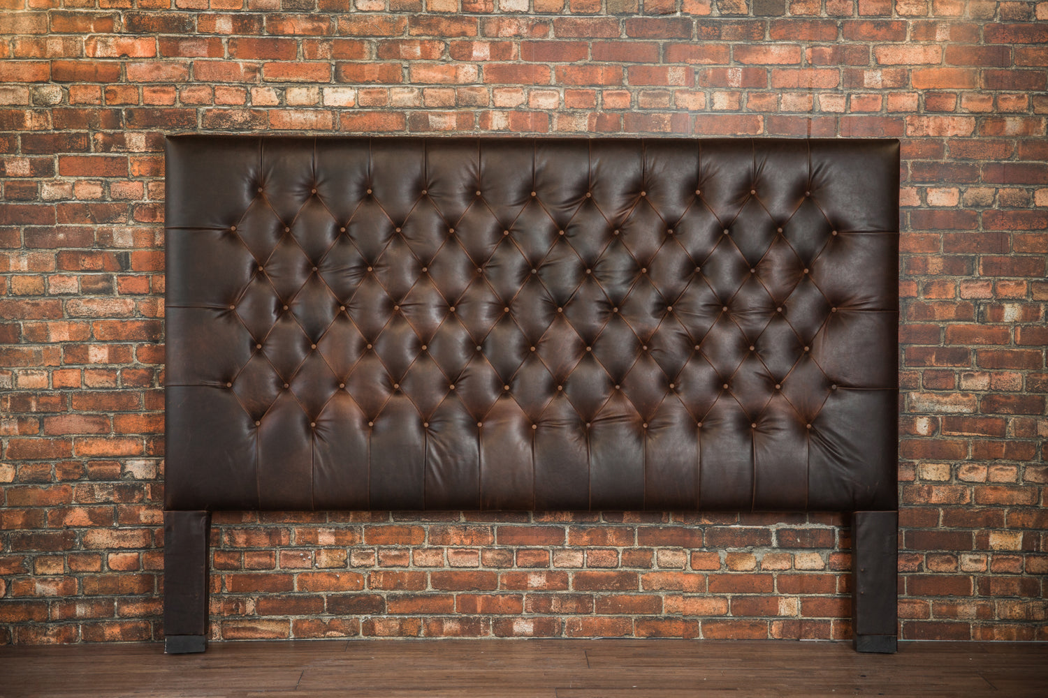 King Arthur Genuine Leather Headboard - Queen Size Upholstered Bed Frame Headboard for Master Bedroom, Bedroom Decor, and Luxury Home Furniture