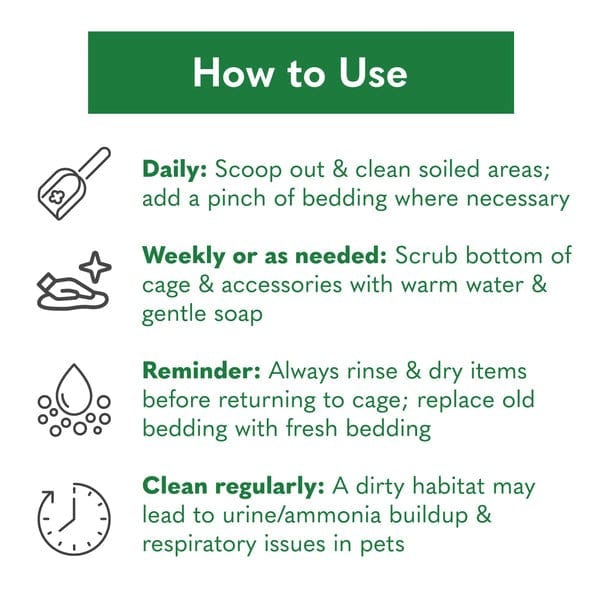 Eco-Friendly Small Pet Bedding - Soft & Comfortable Hamster, Guinea Pig, Rabbit Bed for Cage, Hutch, or Playpen - Perfect for Cozy Napping & Playtime