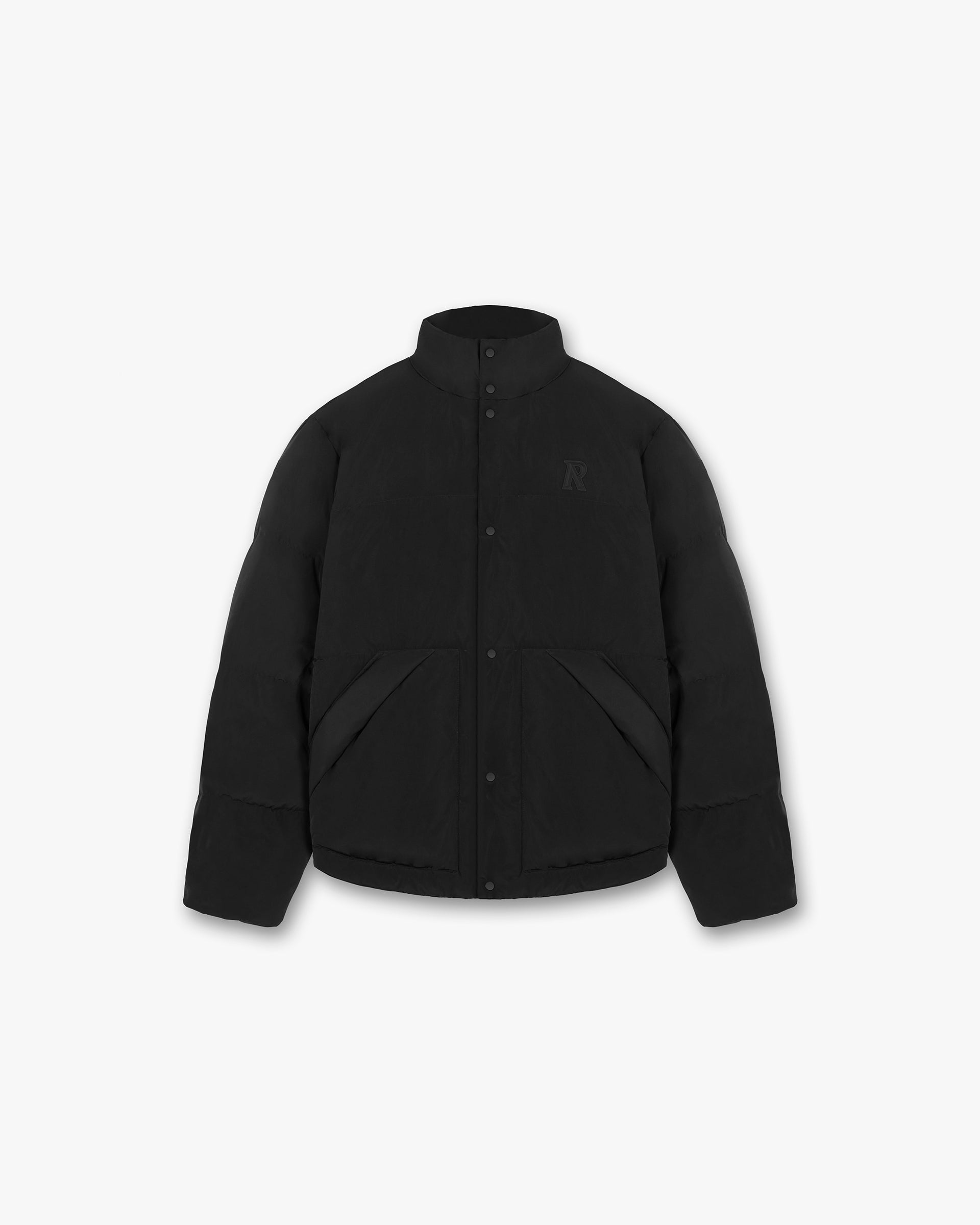 Jet Black Puffer Jacket for Men & Women - Lightweight Warm Winter Coat for Outdoor Activities, Travel & Daily Wear