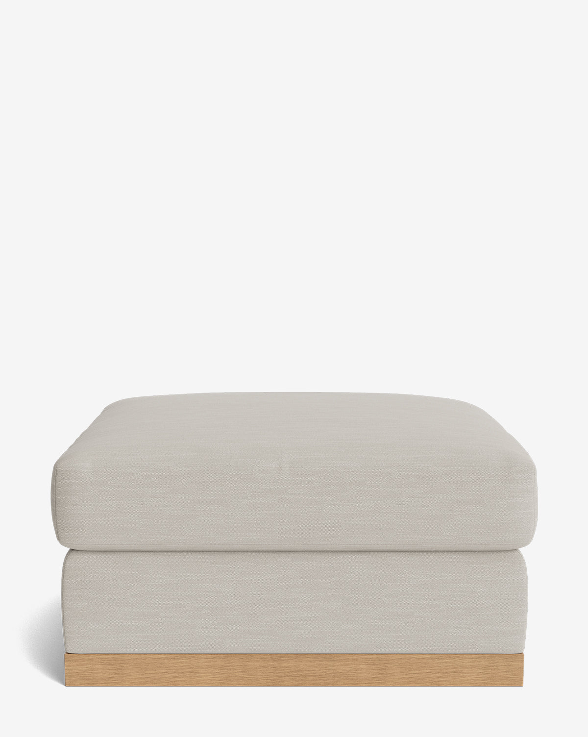 Vernon Modular Ottoman - Versatile Storage Ottoman with Removable Cushion, Perfect for Living Room, Bedroom, or Office - Modern Home Decor Furniture for Extra Seating and Organization