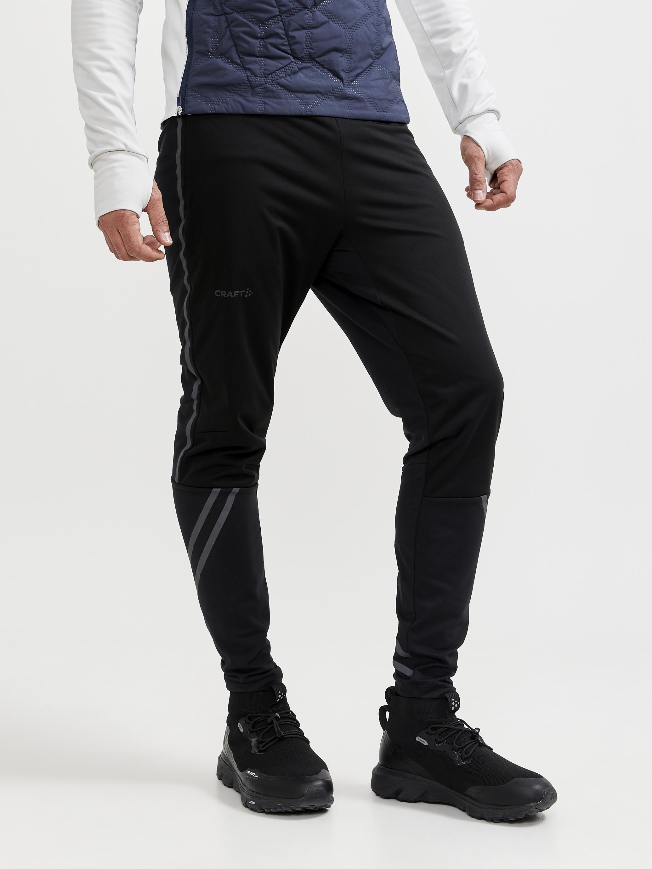 Men's Advanced Subzero Lumen Running Wind Pants - Lightweight, Water-Resistant & Breathable for Cold Weather Jogging & Outdoor Workouts