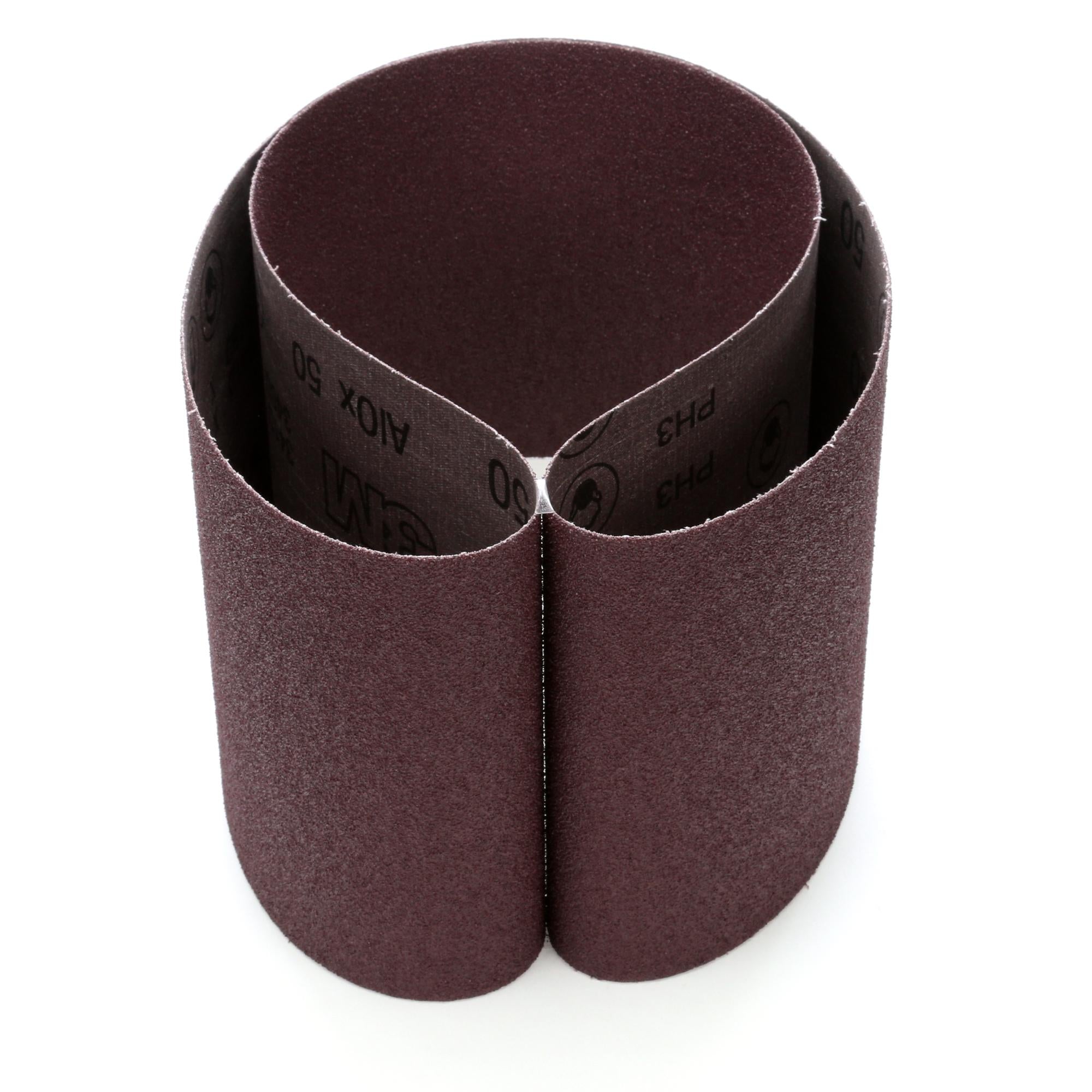 3M 341D Cloth Sanding Belt, P150 Grit, 6