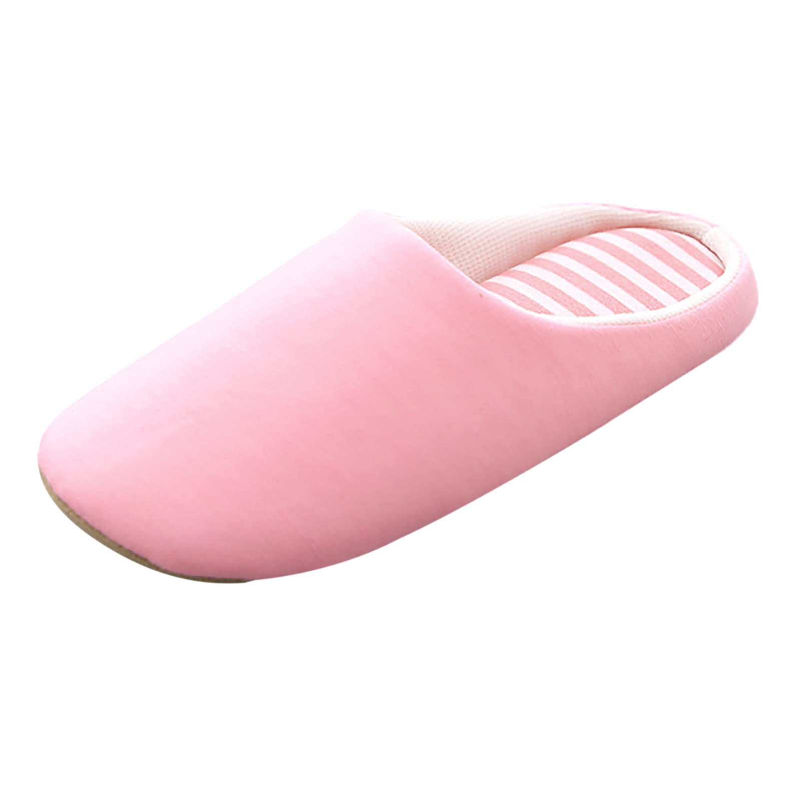 Women's Fluffy Fuzzy Slip-On House Slippers - Cozy Animal Print Indoor Slippers for Women, Soft Cotton Home Shoes for Relaxing, Lounging & Gift Giving