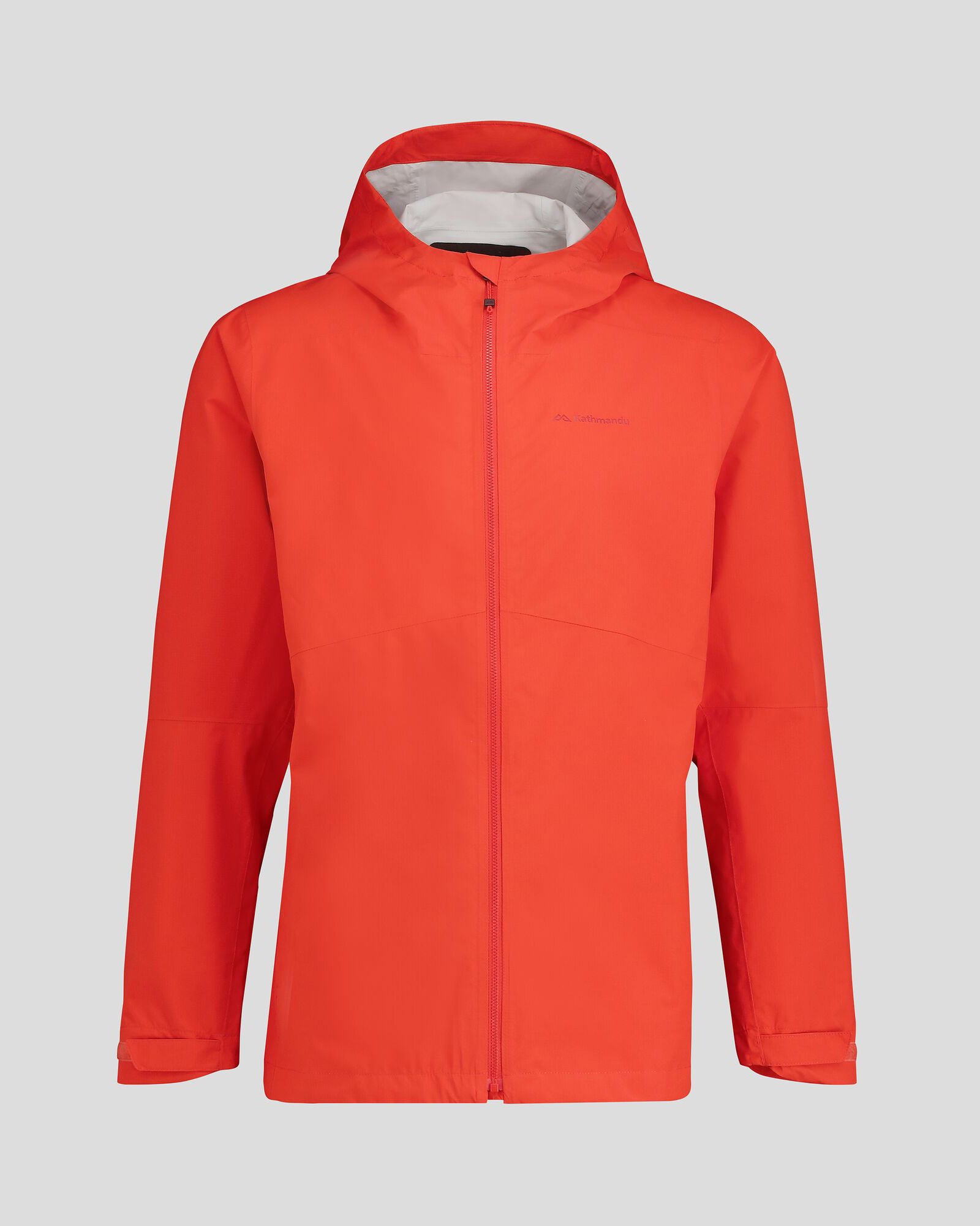 Men's Trailhead Stretch 2.5 Layer Waterproof Rain Jacket - Hut Orange | Hiking, Camping & Outdoor Activities