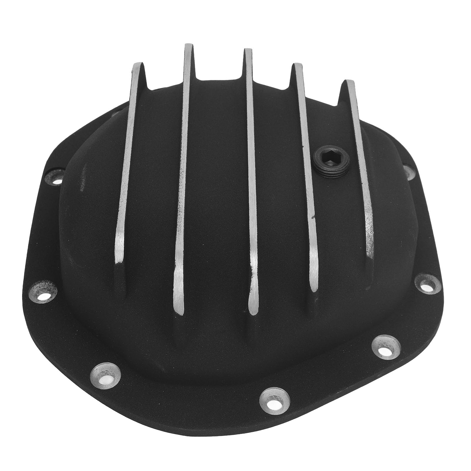 10 Bolt Differential Cover - H50720016 Aluminum Front & Rear Differential Cover Kit for F-100 Dana 44 (Black) | Polished Heavy Duty Protection for Off-Road, Racing & Truck Upgrades