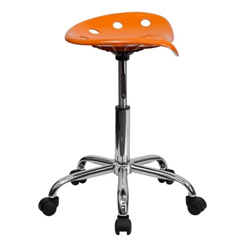 Vibrant Apple Green Tractor Seat & Chrome Stool - Retro Diner Style Bar Stool for Kitchen, Cafe, and Home Decor