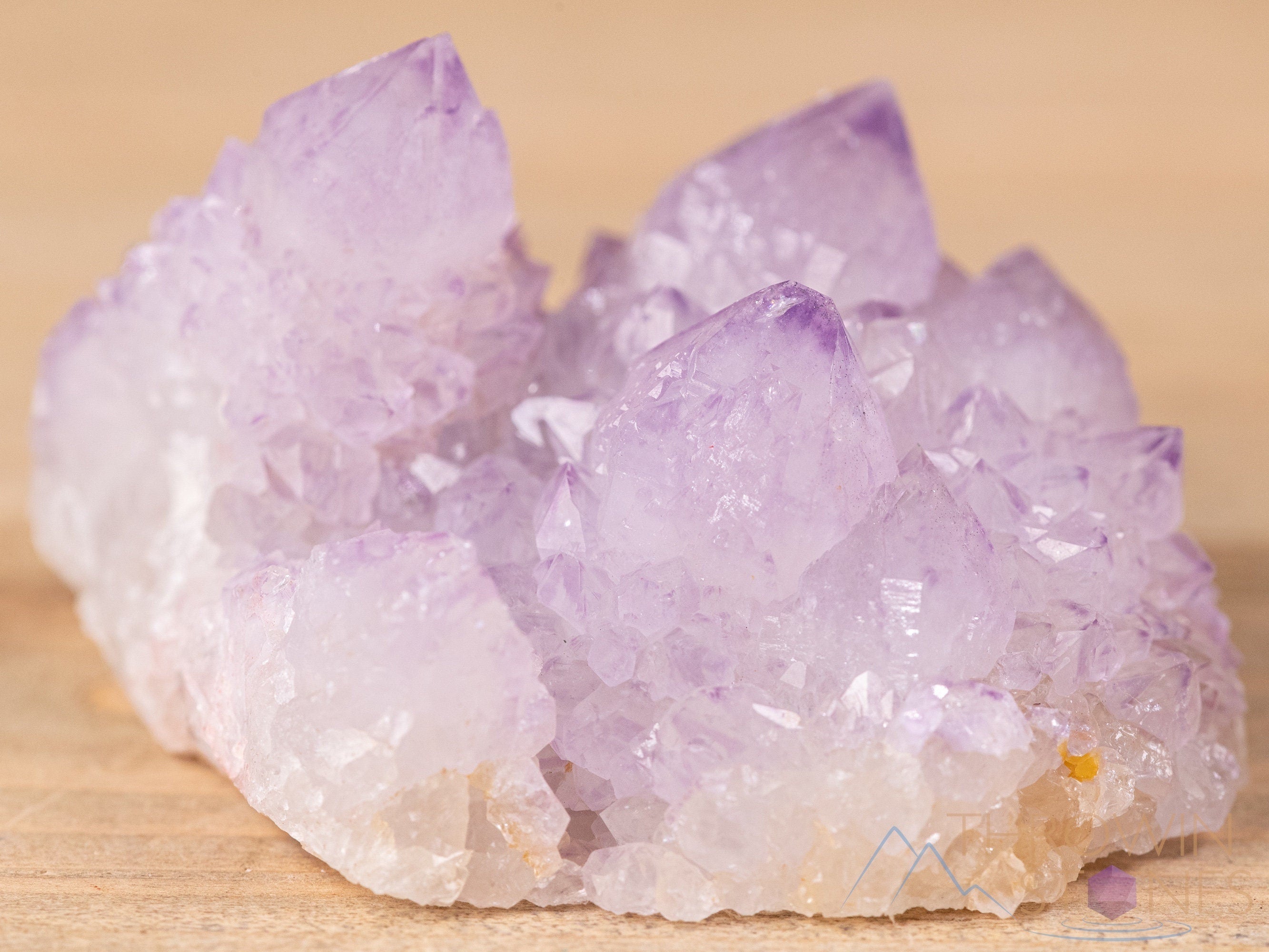 Natural Amethyst Raw Crystal Cluster - Spirit Quartz for Healing & Meditation, Boho Home Decor, Raw Crystals and Stones (40509) - Perfect for Spiritual Healing, Yoga Spaces & Zen Decor