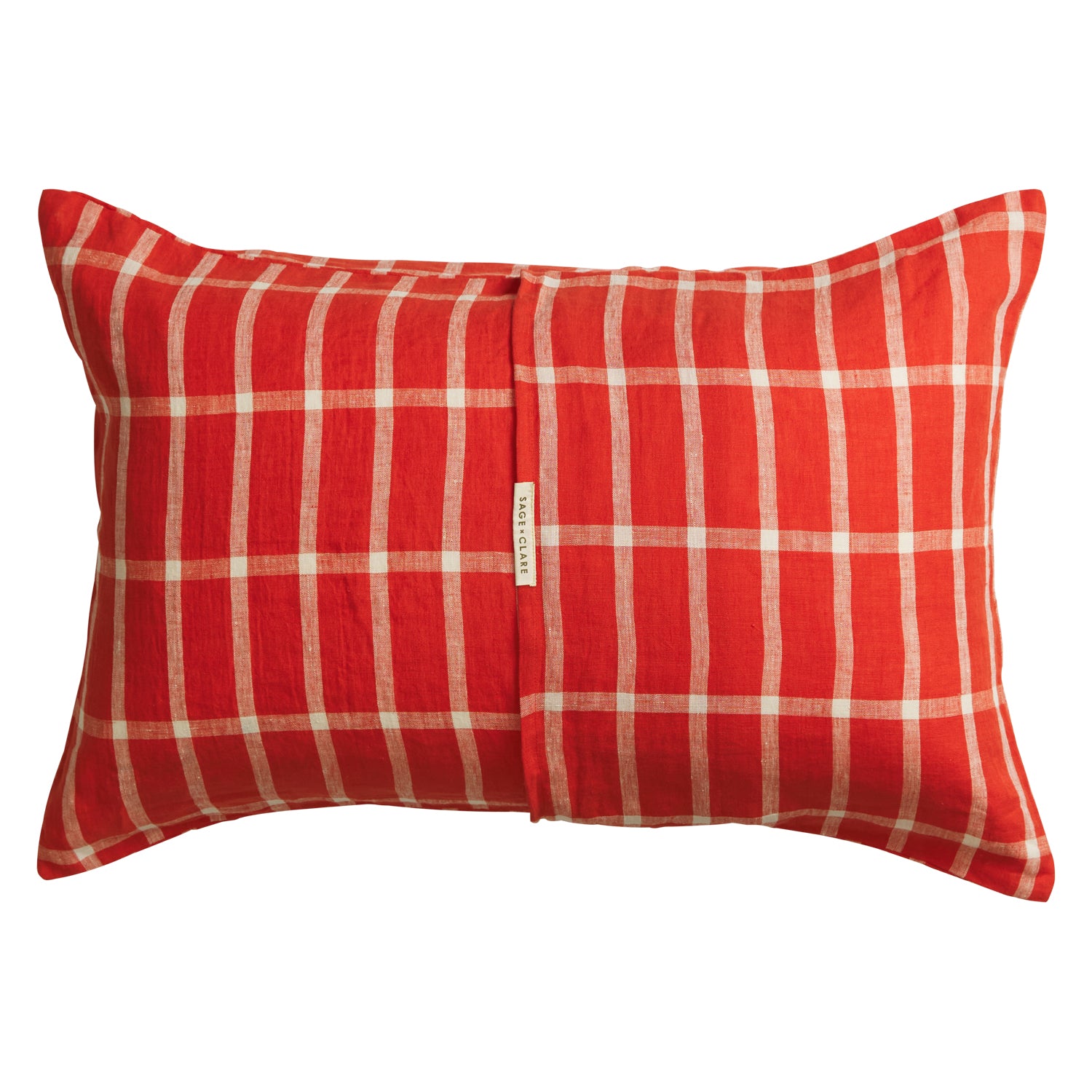 Premium Remi Linen Pillowcase Set - Breathable & Hypoallergenic Bedding (Scarlet Red) for Luxury Hotels, Airbnbs & Home Decor