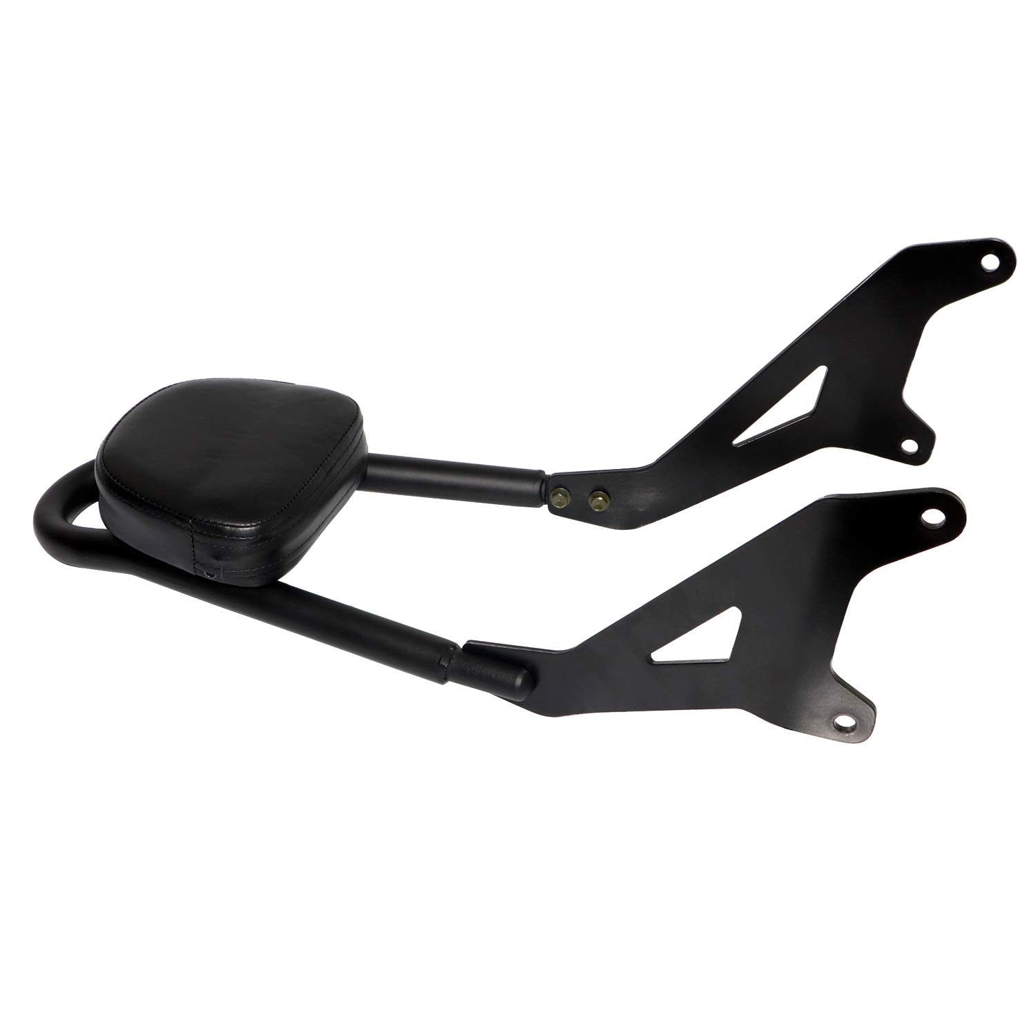 Detachable Motorcycle Passenger Backrest Pad with Sissy Bar for Yamaha Bolt XVS950/XV950 R-Spec (2014-2017) - Comfortable Side Arms & Cushion for Long Rides - Perfect for Cruiser Motorcycles and Road Trips