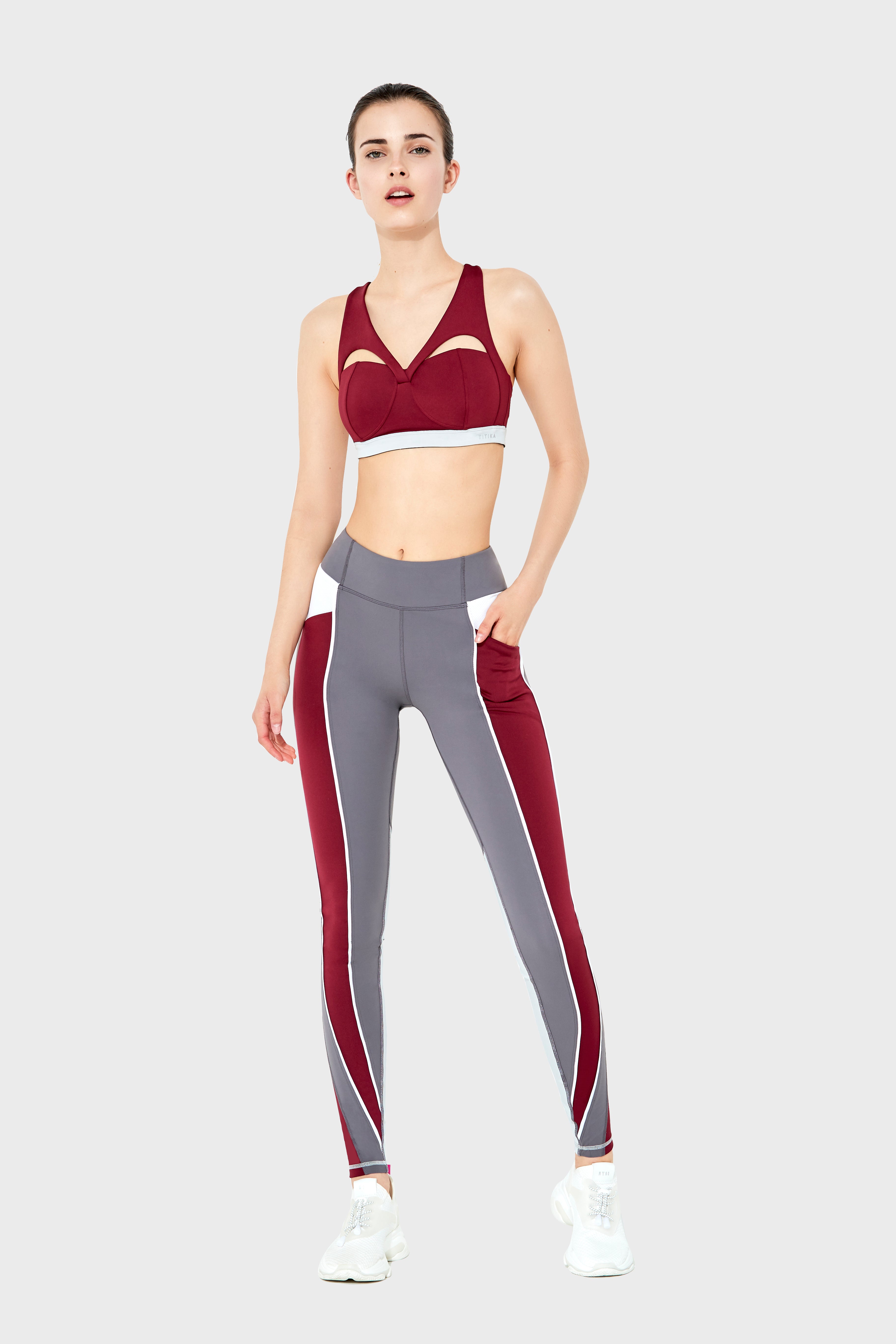 High Waist Yoga Leggings for Women - Comfortable Workout Pants with Pockets - Perfect for Gym, Running & Lounge Wear