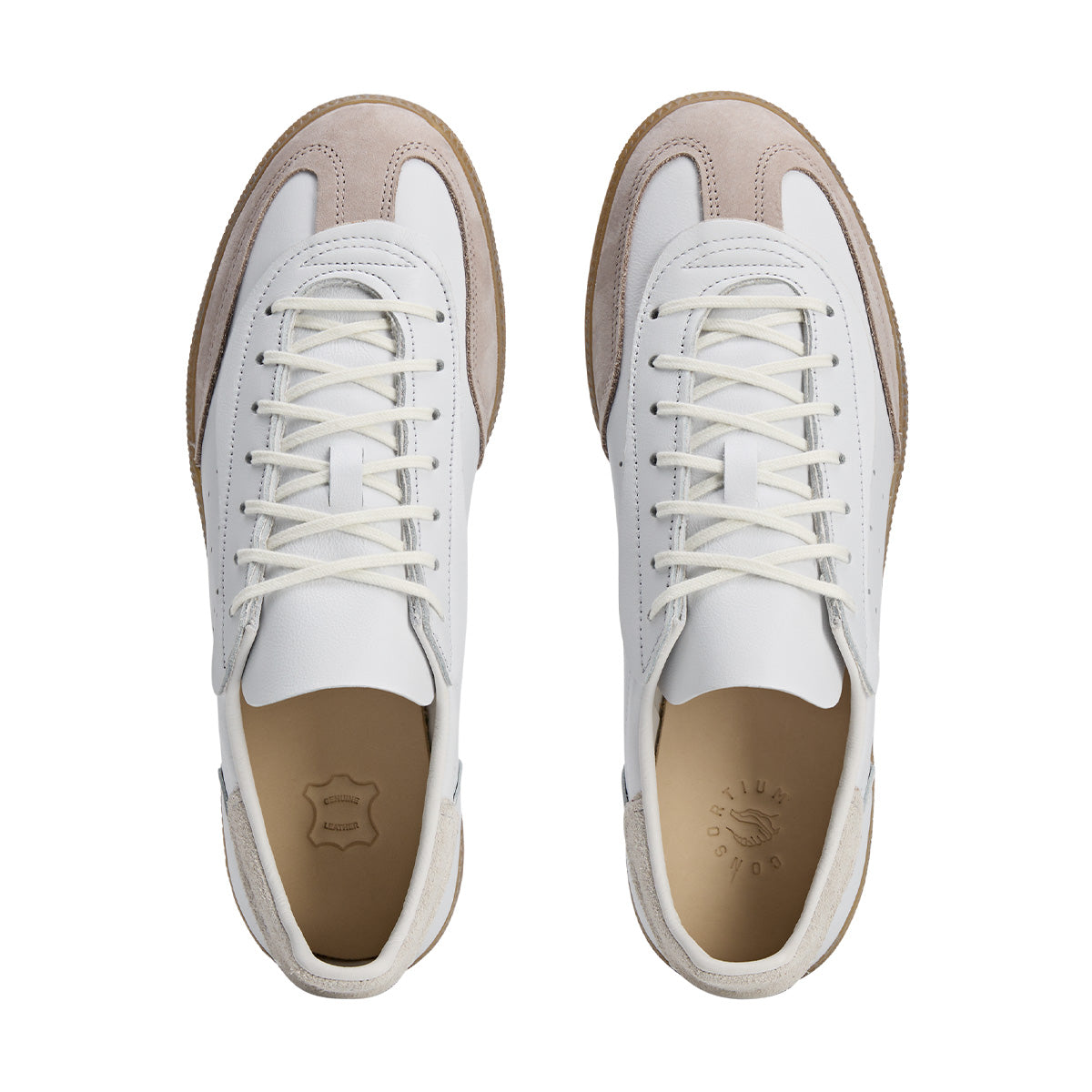 Invincible Handball Spezial 'Crystal White Gum' - Premium Handball Shoes for Men & Women - Non-Slip Grip, Durable Design - Perfect for Indoor Sports, Gym Training & Competitive Play