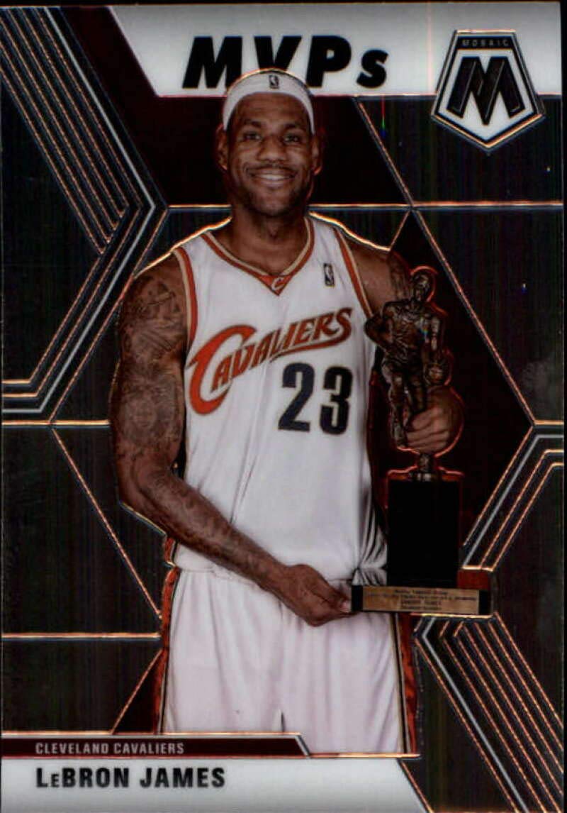 2019-20 Panini Mosaic #298 LeBron James Cleveland Cavaliers NBA Basketball Trading Card - Rare Collectible for Sports Fans & Card Investors - Perfect for Display, Trading, and Memorabilia Collections