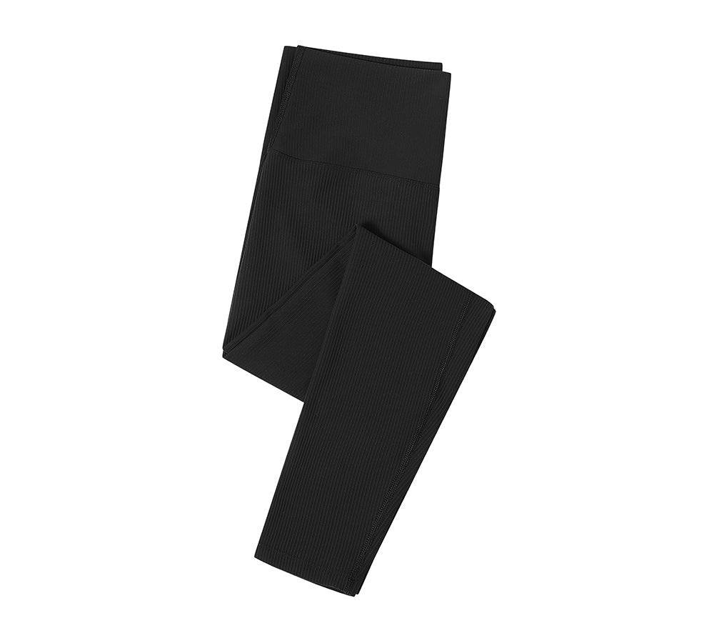 TARRAMARRA® High Waist Ruched Butt Lifting Leggings - Ribbed Ankle Workout Yoga Pants for Women | Perfect for Gym, Running & Lounge Wear
