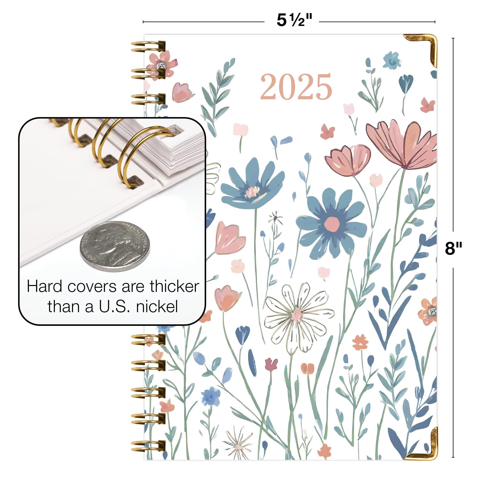 2025 Hardcover Planner 5.5