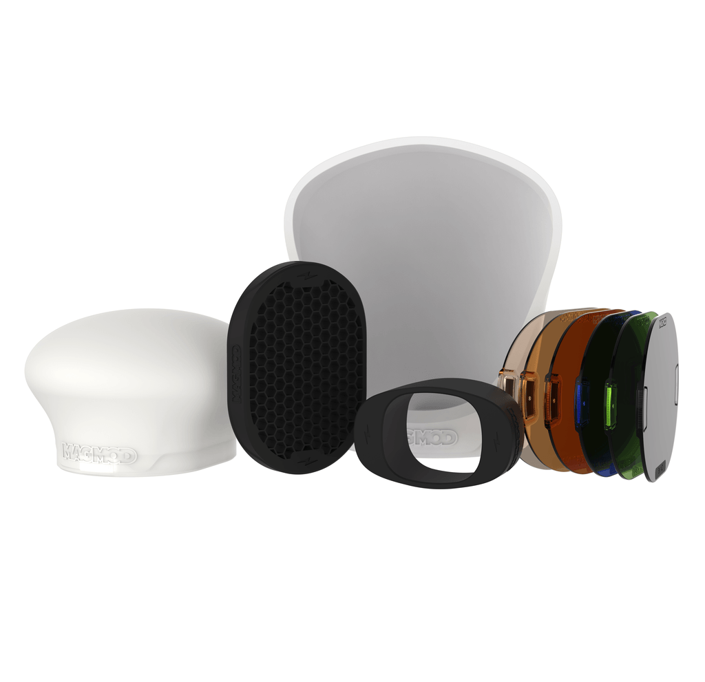 MagMod Professional Kit 2 - Complete Flash Modifier System for Photography | Perfect for Portrait, Wedding & Outdoor Shooting