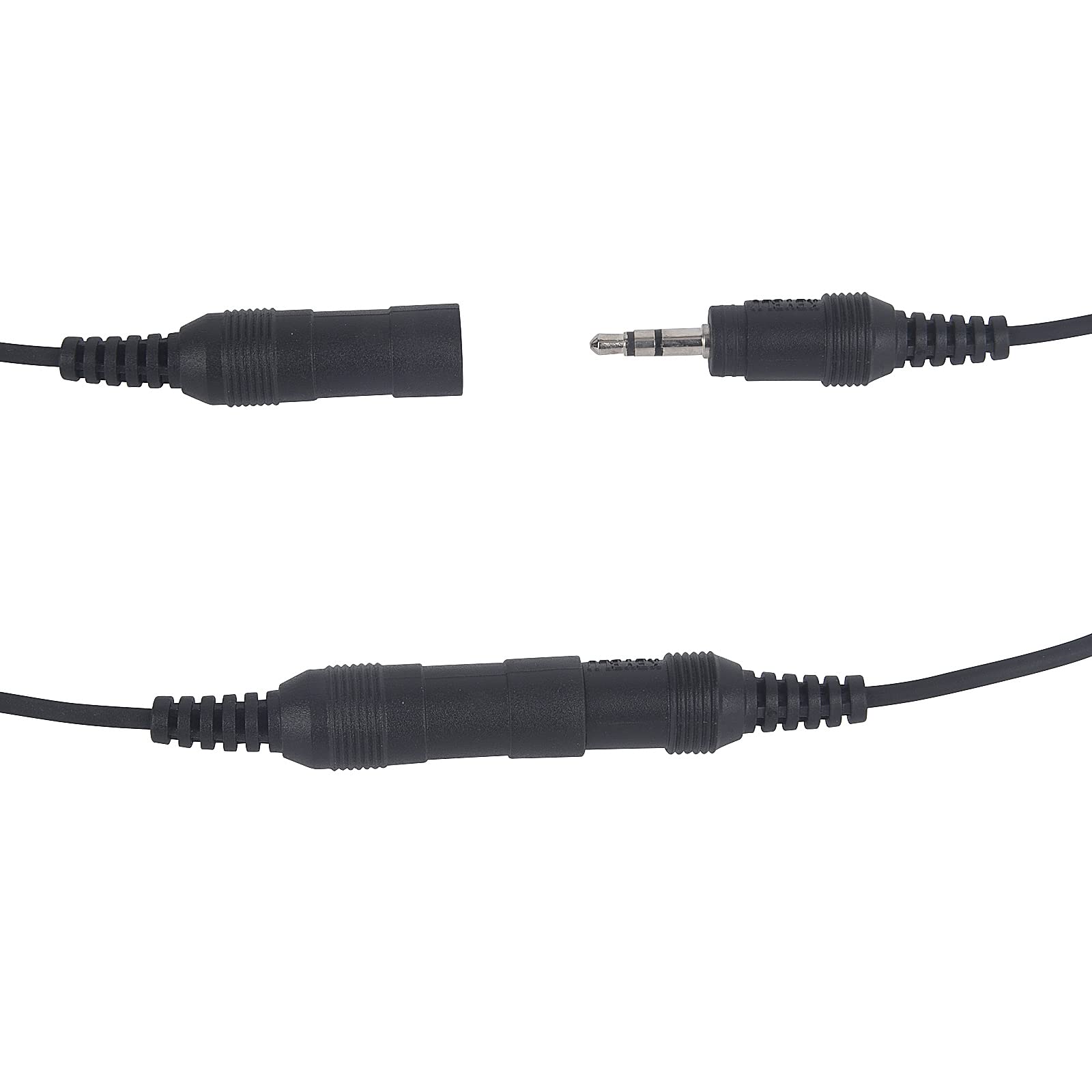 Baofeng Kenwood Bike Helmet Headset - 2 Pin K Plug Motorcycle Communication System with Hands-Free Mic & Walkie Talkie Earpiece for Full Face Helmets | Ideal for Cycling, Motorcycling & Outdoor Adventures