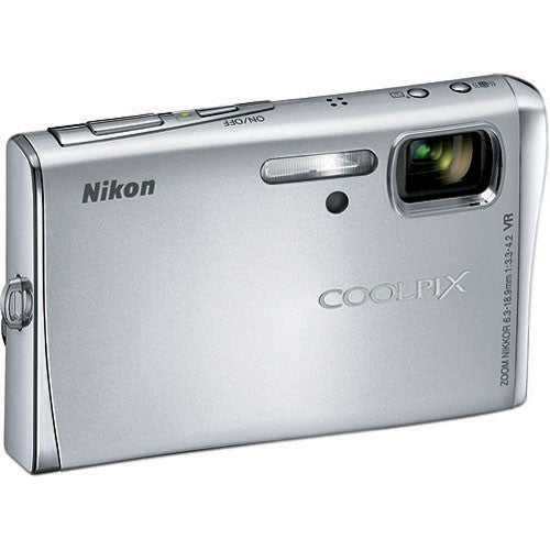 Nikon Coolpix S50c 20.1MP Digital Camera with 5x Optical Zoom - Compact Point & Shoot for Travel, Vlogging, and Everyday Photography