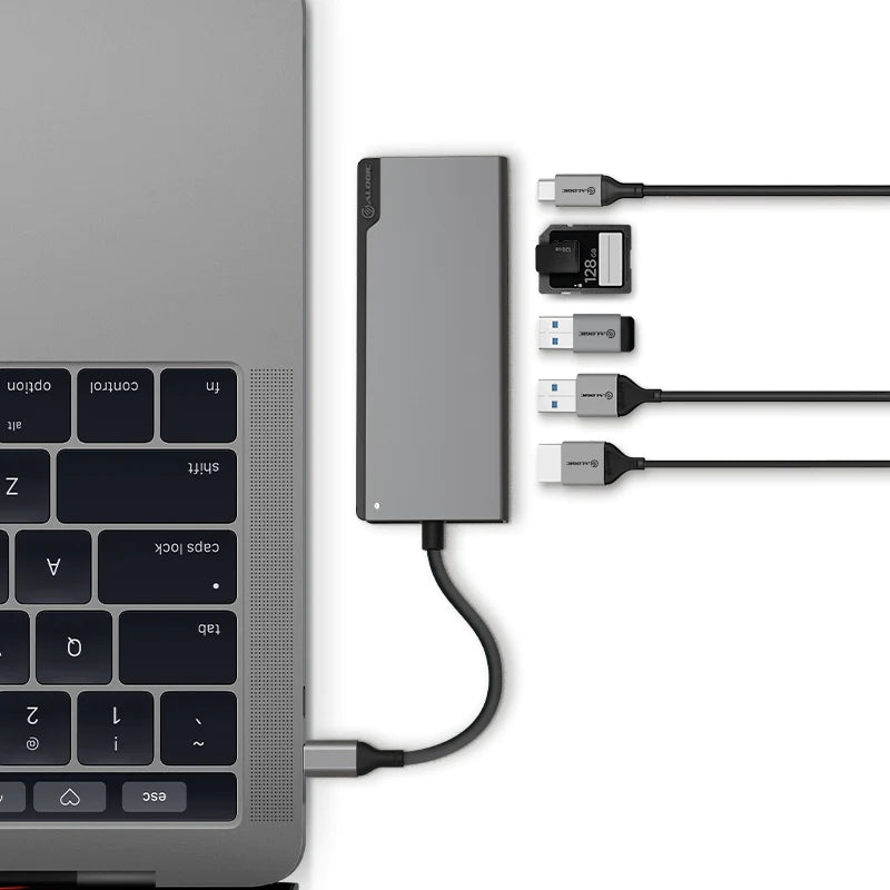UNI USB C Dock with Power Delivery - Ultra Series | 4K HDMI, Ethernet, USB Ports for MacBook Pro, Dell XPS, HP Laptop | Home Office & Gaming Setup