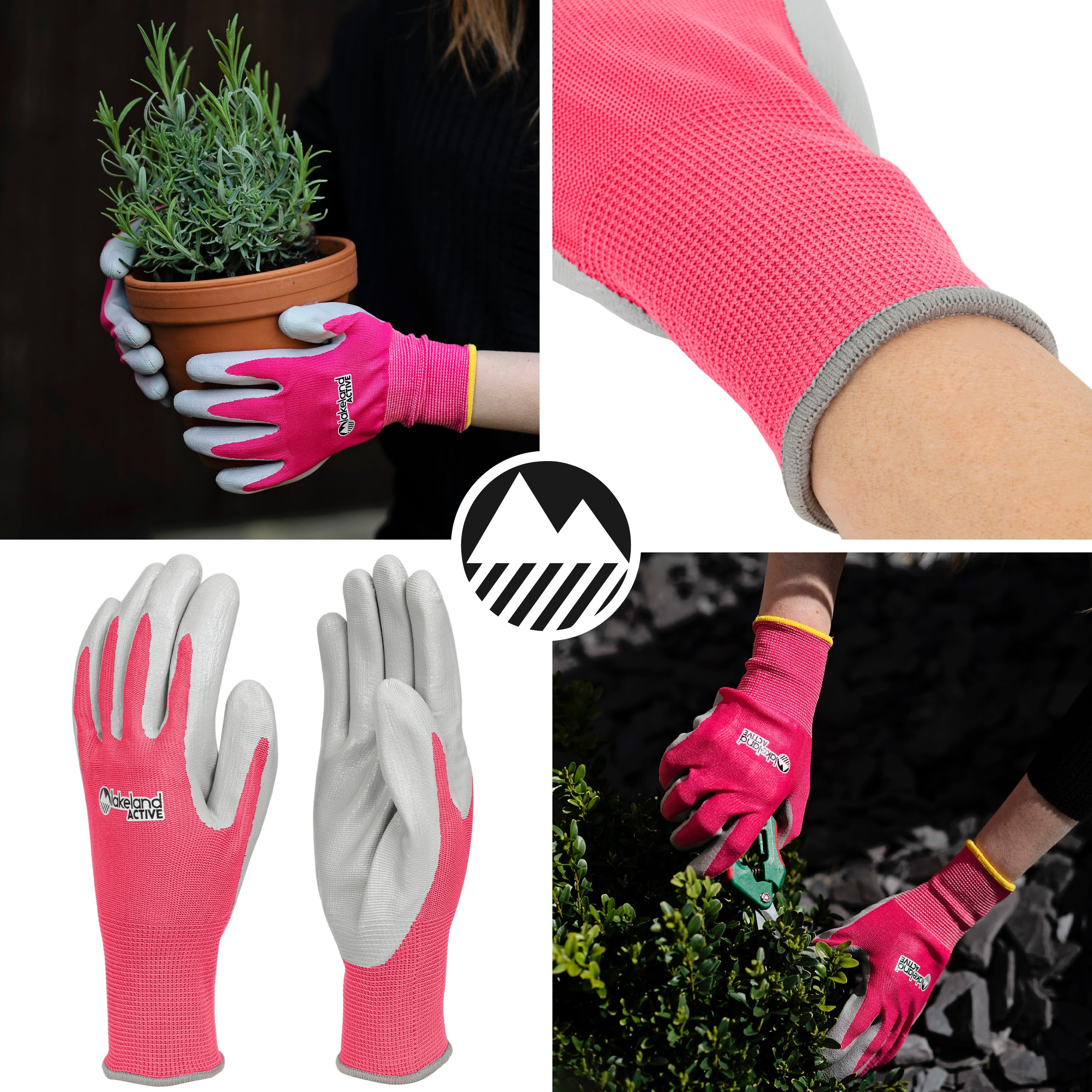 Orton Weed & Seed Gardening Gloves - Durable Thorn Proof Work Gloves for Planting, Weeding & Outdoor Gardening - Perfect for Landscaping, Farm Work & Yard Maintenance