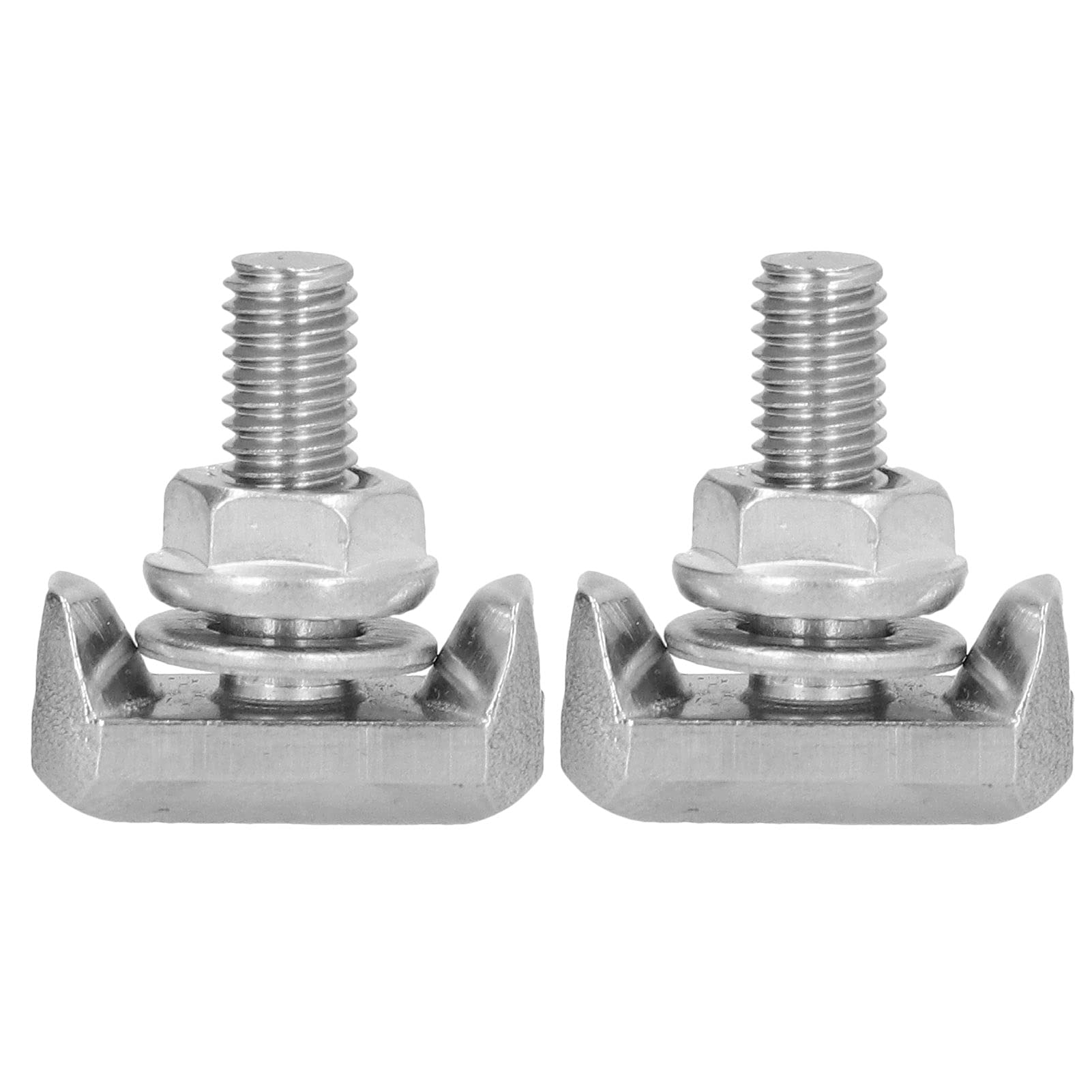 Keenso 2-Pack Stainless Steel Battery Cable Bolts (19116852) - Heavy Duty T-Bolt Fasteners for Car Battery Terminals | Secure Connection for Automotive, Marine & RV Batteries