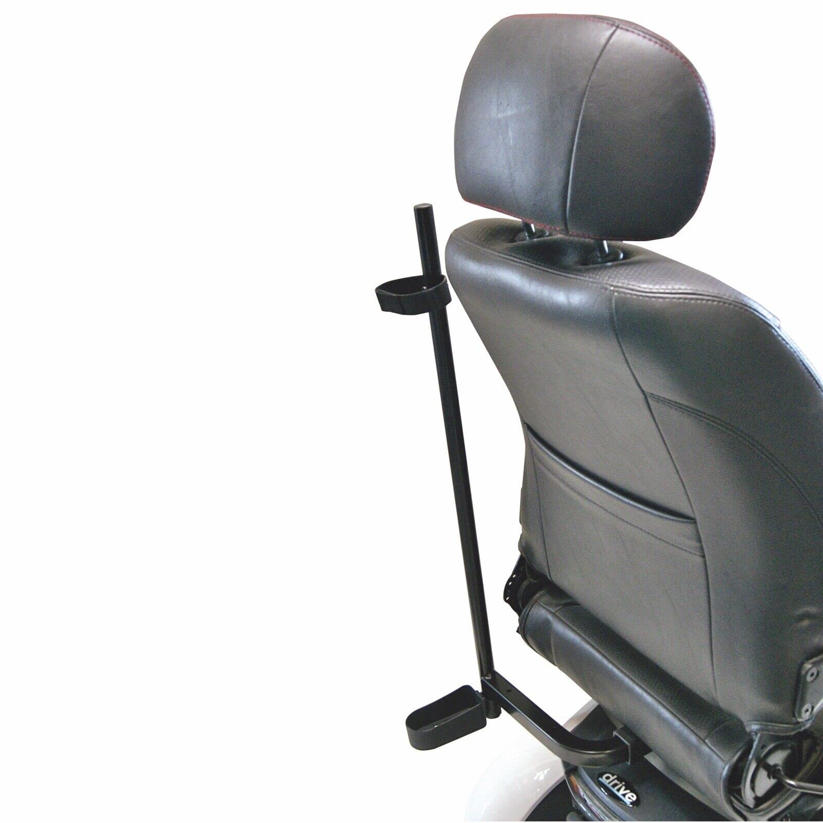 Universal Drive Medical Scooter Cane Holder for Mobility Scooters & Electric Wheelchairs - Walking Stick & Crutch Holder with Strap - Ideal for Daily Use, Travel & Outdoor Activities