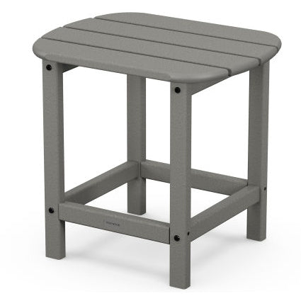 POLYWOOD South Beach 18-Inch Outdoor Side Table - Weather-Resistant Patio Furniture for Pool, Garden & Deck Use