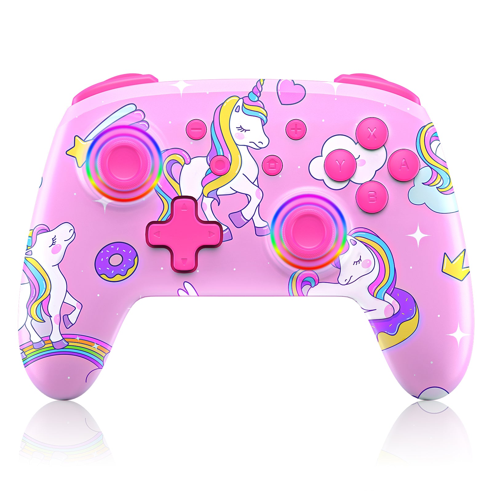 NexiGo NS32 Wireless Controller for Nintendo Switch, Switch Lite & Switch OLED - No Deadzone, Enhanced Gaming Experience for Home & Travel Use