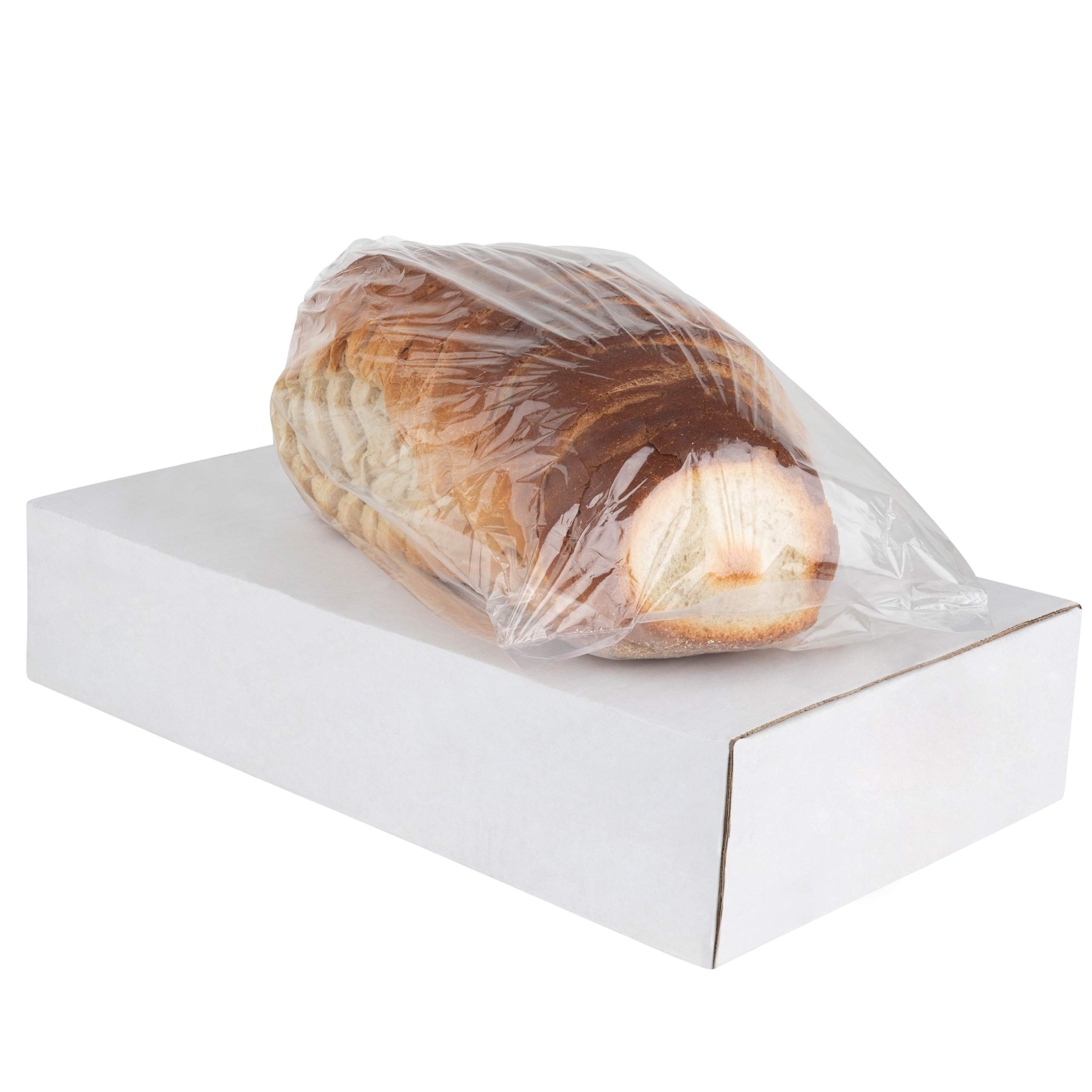 700 Clear Bread Loaf Bags 8x4x20 Inches - Food Safe Plastic Storage Bags for Bakery, Pastries, Groceries & Produce | Perfect for Home, Restaurant & Commercial Use