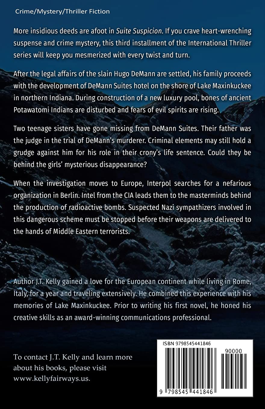 Suite Suspension: Intl Thriller Book 3 - Crime Mystery for Travel Reading