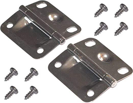 Genuine Coleman Cooler Metal Hinge Kit 3000005301 - Replacement Part for Camping, Outdoor & Picnic Coolers