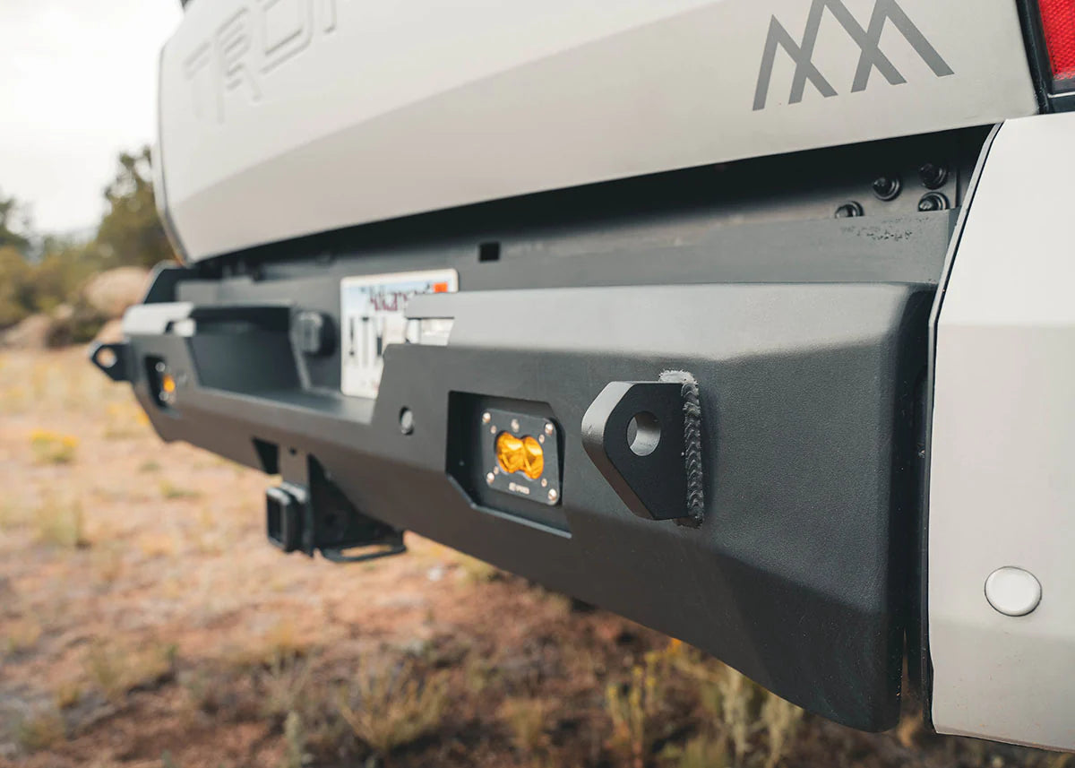 2022+ Toyota Tundra Backwoods Adventure Mods Heavy Duty Rear Bumper | Off-Road Protection & Towing | Perfect for Overlanding & Truck Camping