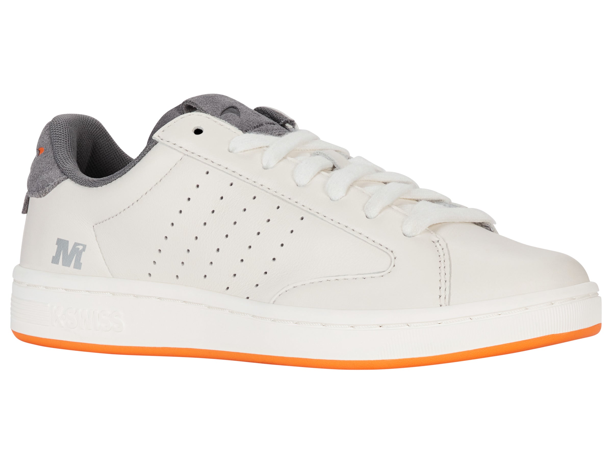LOZAN KLUB X McLaren F1 Team Sneakers - White/Anthracite/Papaya Colorway | Limited Edition Racing-Inspired Shoes for Men & Women | Perfect for Sports, Running & Casual Wear