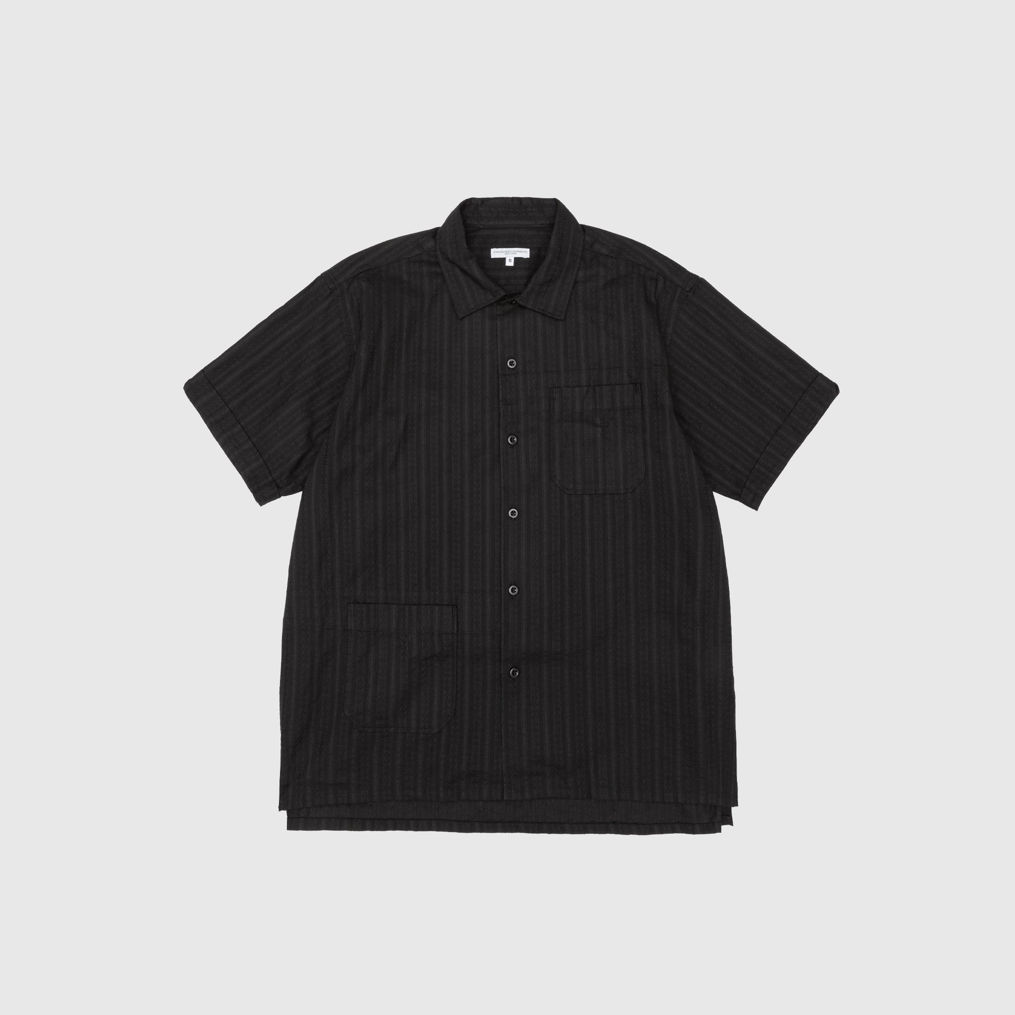 Men's Casual Camp Shirt - Breathable Short Sleeve Button Down Shirt for Outdoor Activities, Hiking, and Summer Travel