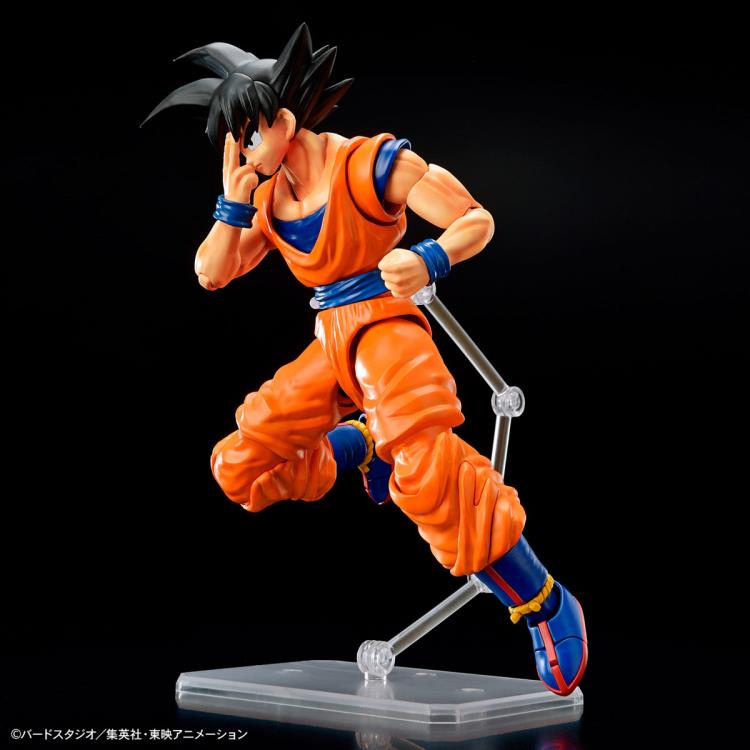 Figure Rise Standard Dragon Ball Z Son Goku New Spec Version Action Figure Model Kit - Perfect for Anime Collectors & DBZ Fans Display or DIY Building Fun