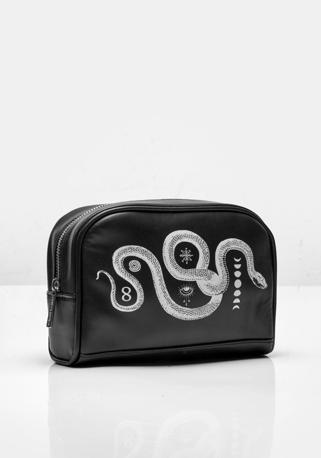 Charming Makeup Bag for Women - Waterproof Cosmetic Pouch with Mirror - Perfect for Travel, Gym, and Everyday Use